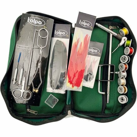 Kolpo Fly Tying Kit Bag (20pcs)