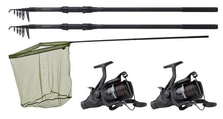 JRC Defender 2 Rod Combo Tele Karperhengel Set 3.6m (3lb)