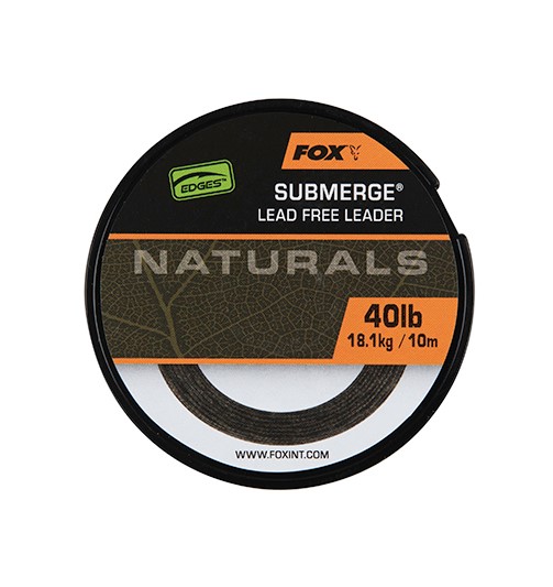 Fox Edges Naturals Submerge Leader (10m)