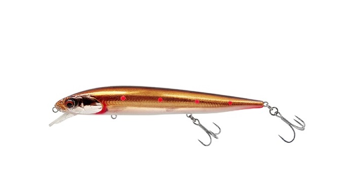 Savage Gear 3D Smelt Twitch And Roll Twitchbait 14cm (20g) - Copper Hotspot