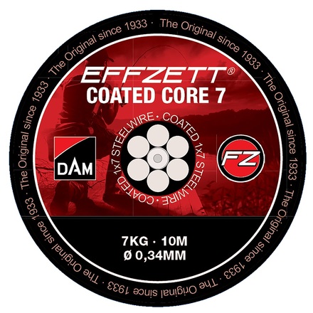 Dam Effzett Coated Core49 Steeltrace 10m Brown