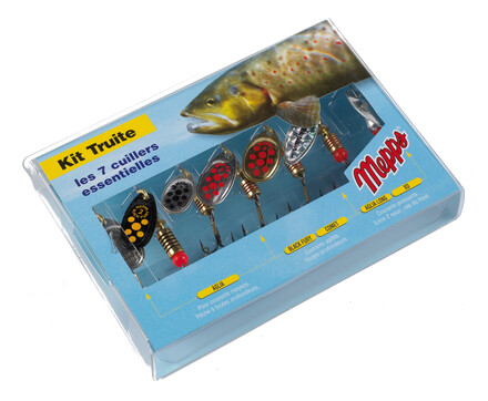 Mepps Kunstaas Kit Forel (7 stuks)