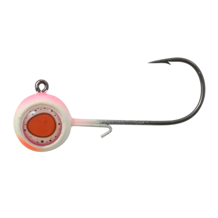 Northland Deep-Vee Jig 1/4 oz, #2/0 Hk, 1 1/2" Pink