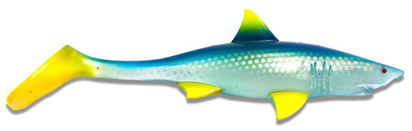 Shark Shad 20 cm, 70gr, 1-pack Clear Blue Lemonade