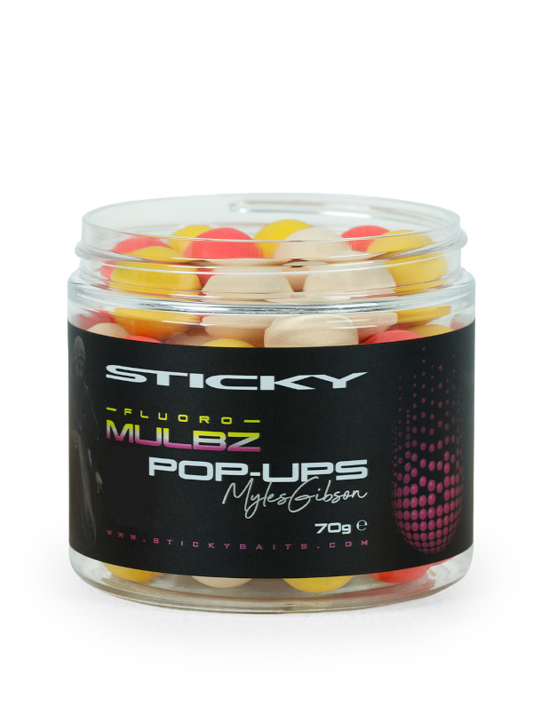 Sticky Baits Mulbz Pop-Ups Fluoro - Sticky Baits Mulbz Pop-Ups Fluoro 14mm