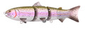 Spro BBZ-1 UV Slow Sinking Swimbait - Rainbow Trout