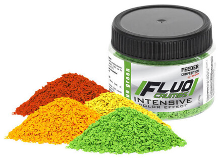 Carp Zoom Fluo Crumbs Fluo Green (120g)