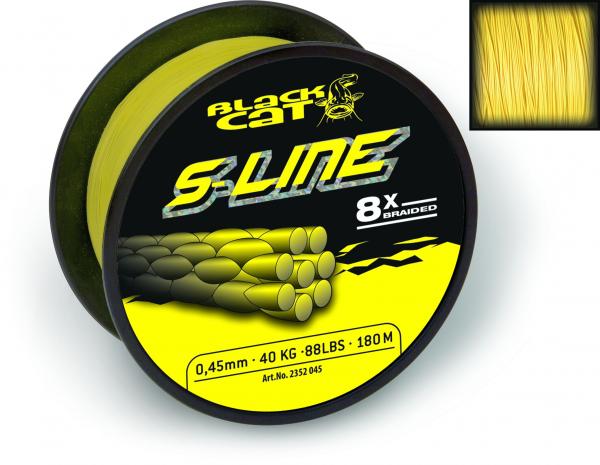 Black Cat S-Line 0,45mm Yellow 180m