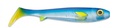 EJ Lures Flatnose Shad - Clear Blue Lemonade