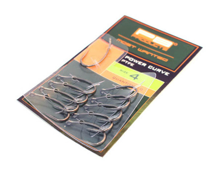 PB Products Power Curve Hook PTFE Barbed (10 stuks)