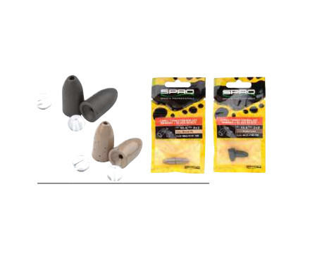 Spro Tungsten Bullet Sinkers Gravel Pit 7g (2stuks)