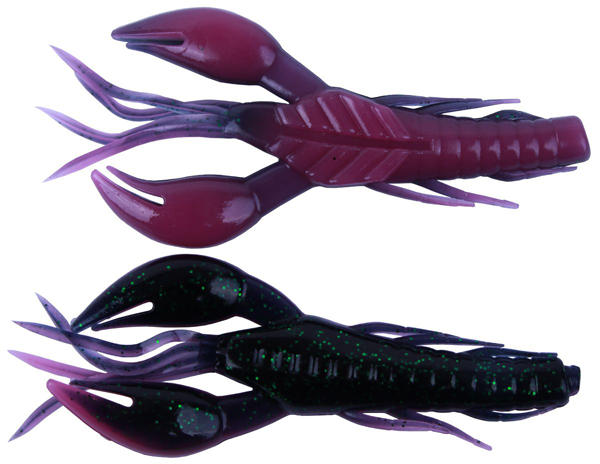 Ultimate Real Crayfish Darkpurple 9,5cm (5 stuks)