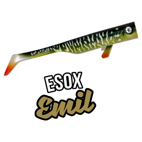 LMAB Drunk Bait Esox Emil 16cm (2 stuks)