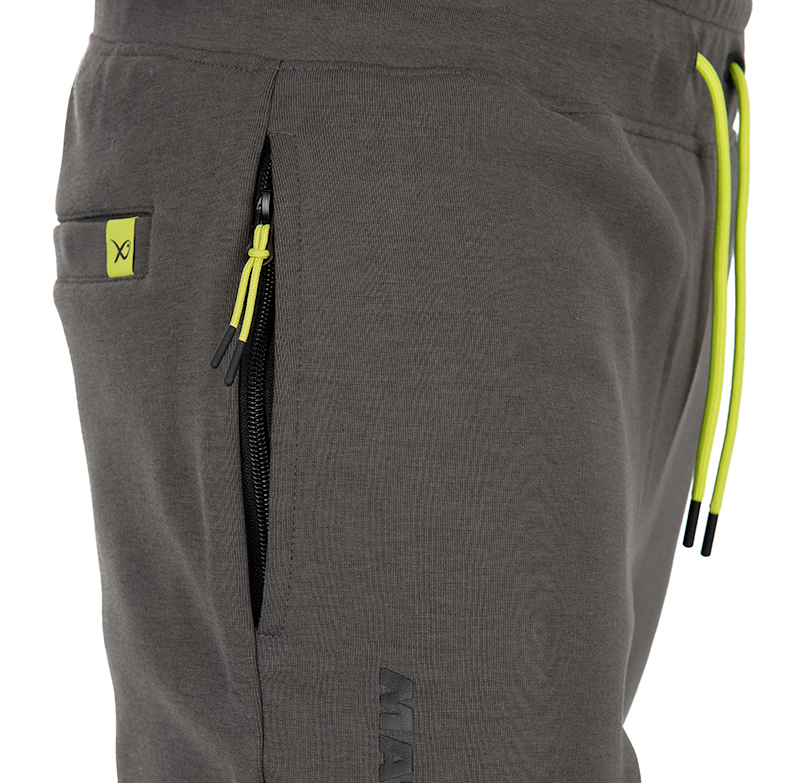 Matrix Black Edition Joggers Grey/Lime Broek