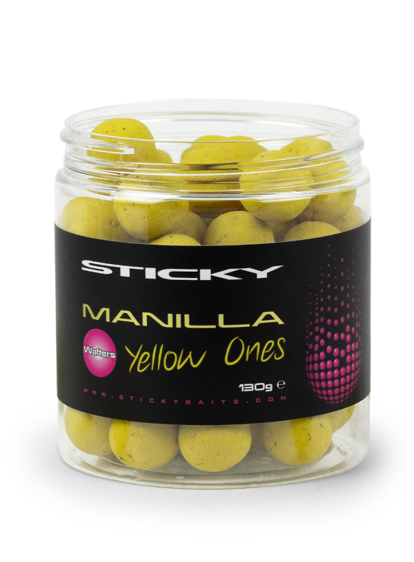 Sticky Baits Manilla Yellow Ones Wafters 16mm (130g)