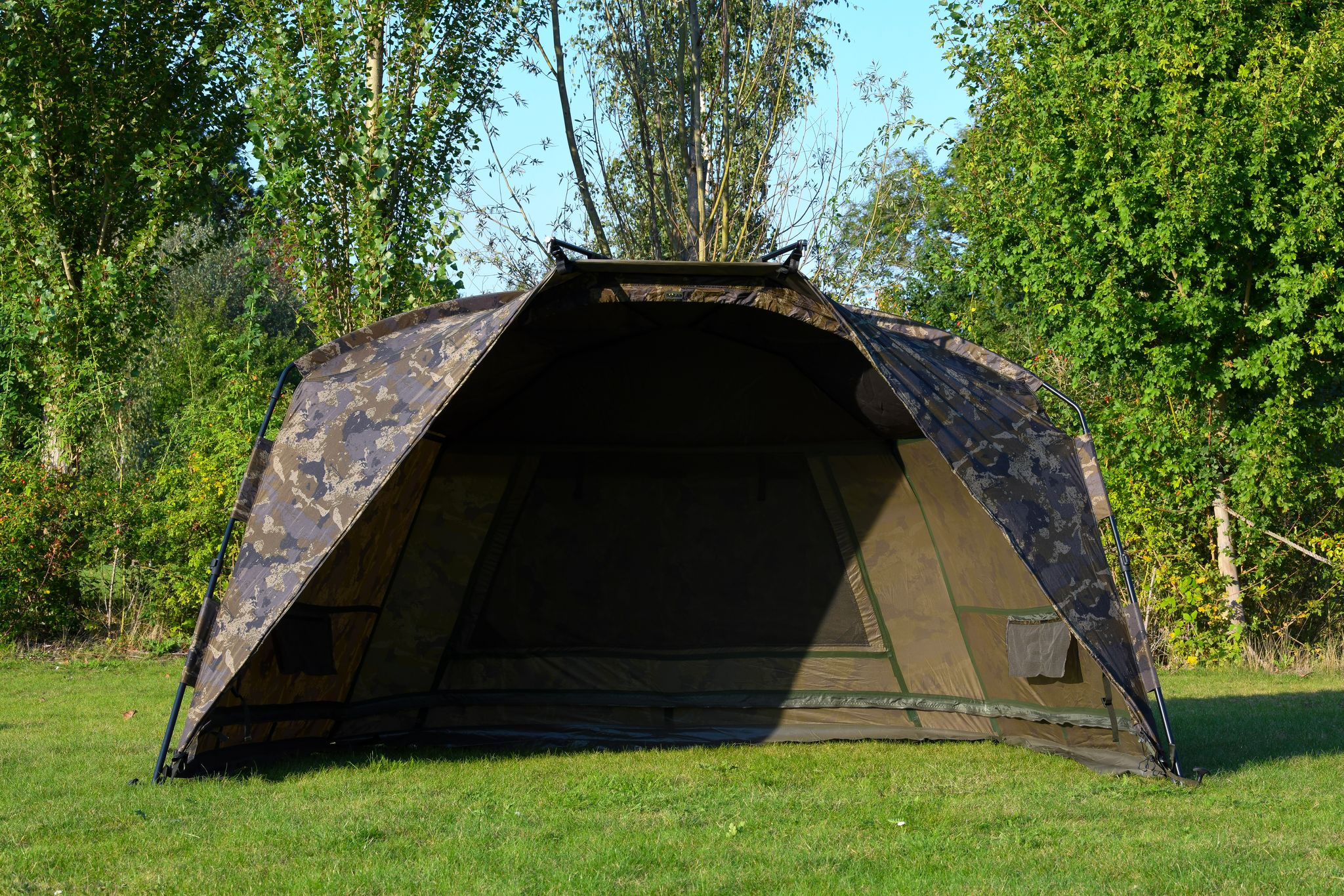 Solar Camo Compact Spider Shelter (No Front Or Groundsheet)