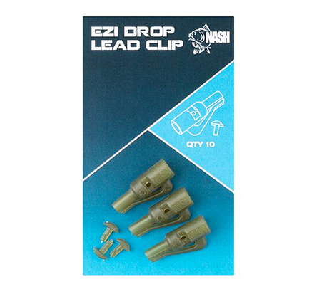 Nash Ezi Drop Lead Clip Camou Green