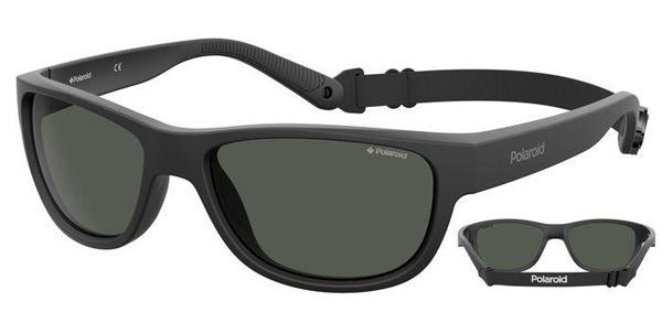 Polaroid PLD 7030/S Sport Floating Black Frame/Grey Glasses