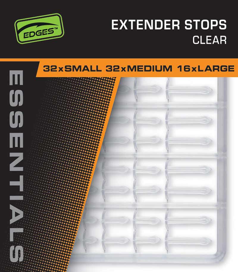 Fox Edges Extender Boilie Stoppers Clear