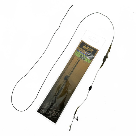 PB Products R2G SR Clip Leader 90 + Ronnie Hinged Stiff Weed Rig Haakmaat 4 (90cm) (2 Stuks)