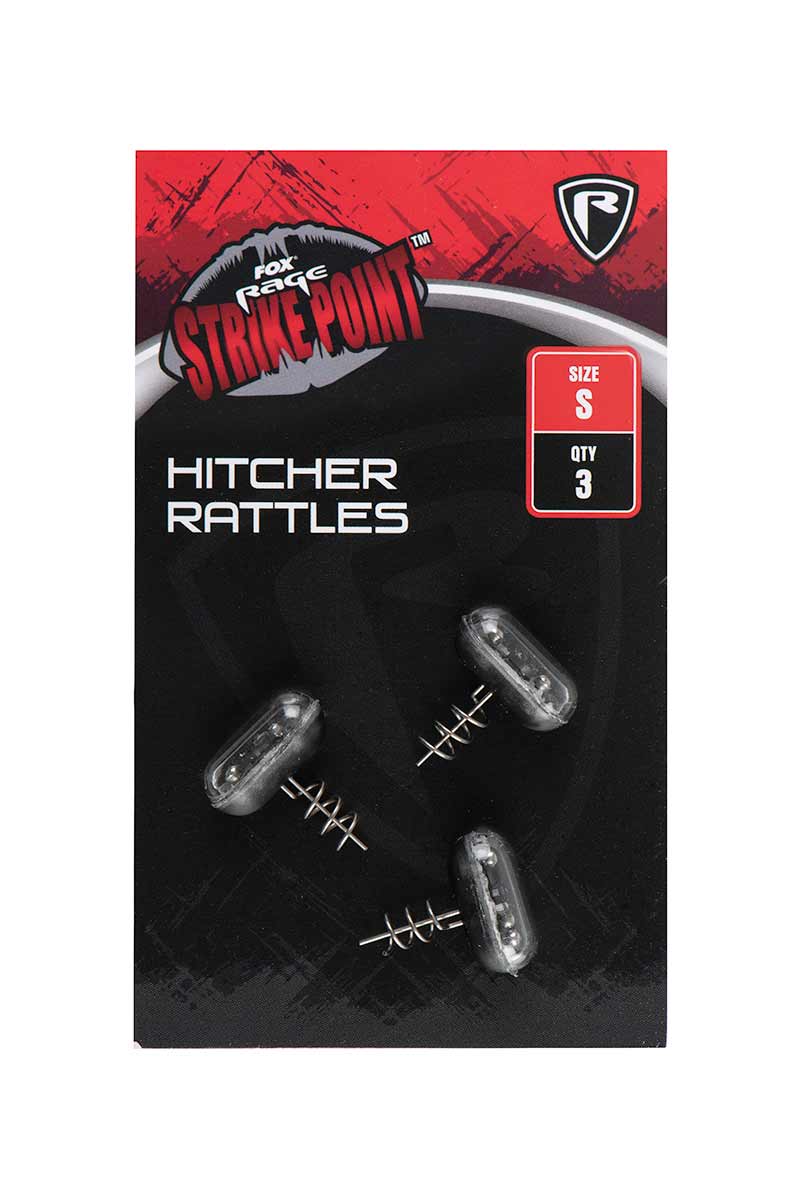 Fox Rage Strike Point Hitcher Rattle Small (3 Stuks)