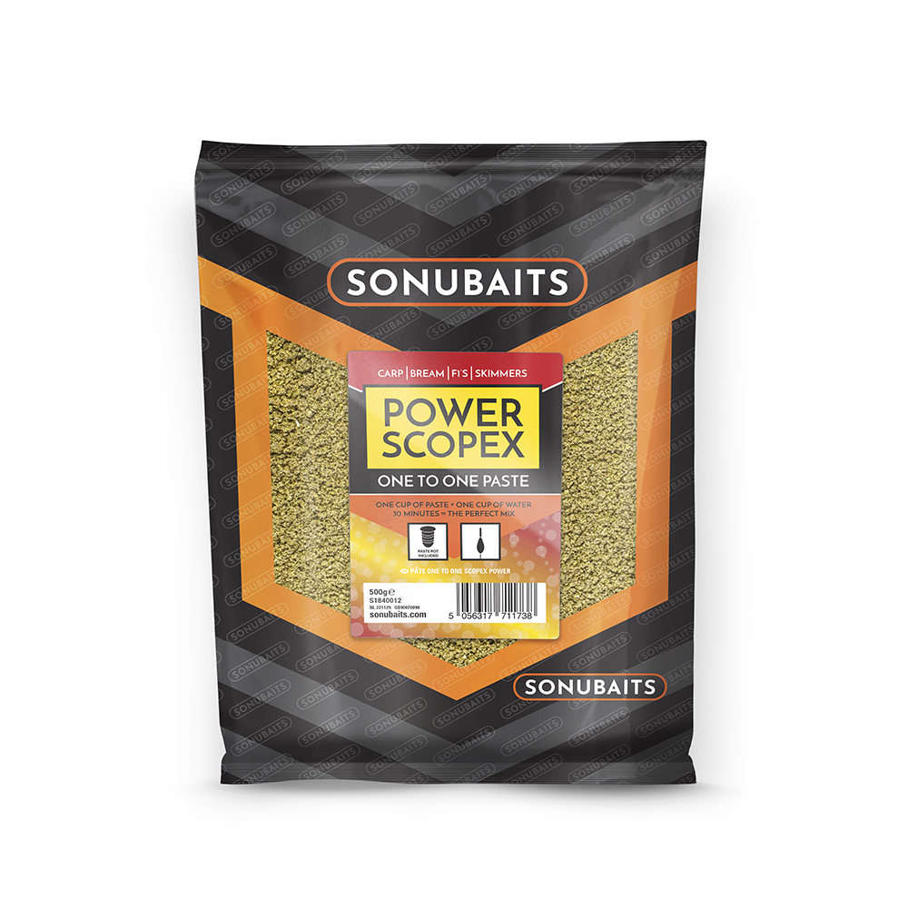 SonuBaits One To One Paste 'Power Scopex' (500g)