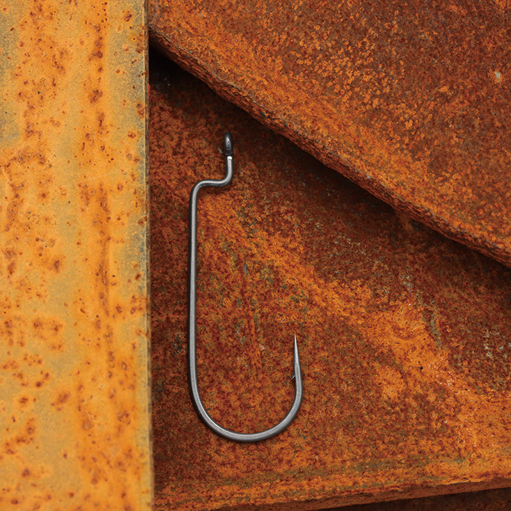 BKK Siren Worm Hook Size 2/0 (6 stuks)