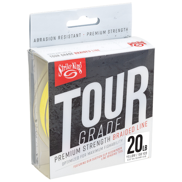 Strike King Tour Grade Braid Yellow (140m)