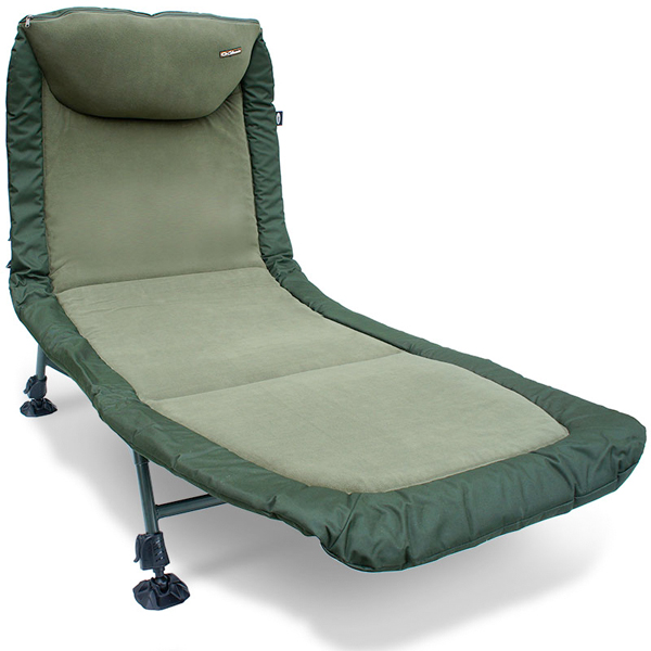 NGT Classic Bedchair With Recliner Micro Fleece