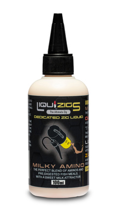 Liquirigs Liquizigs Dedicated Zig Liquid 'Milky Amino' (100ml)