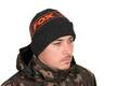 Fox Collection Beanie Vismuts - Black/Orange