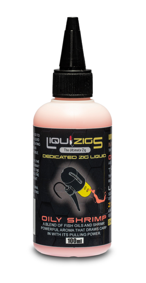 Liquirigs Liquizigs Dedicated Zig Liquid 'Oily Shrimp' (100ml)