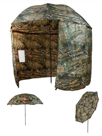 Carp Zoom Umbrella Camo Shelter