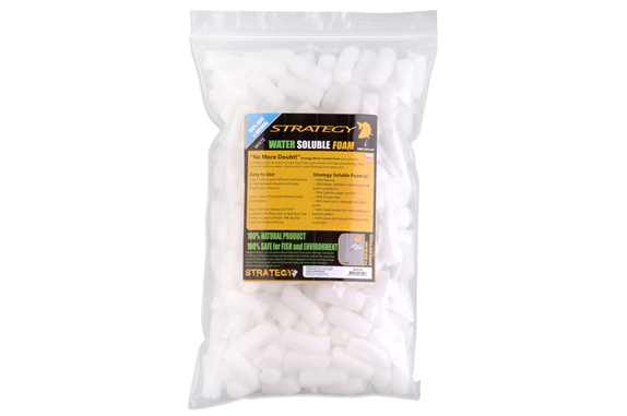 Strategy Soluble Foam Chips White