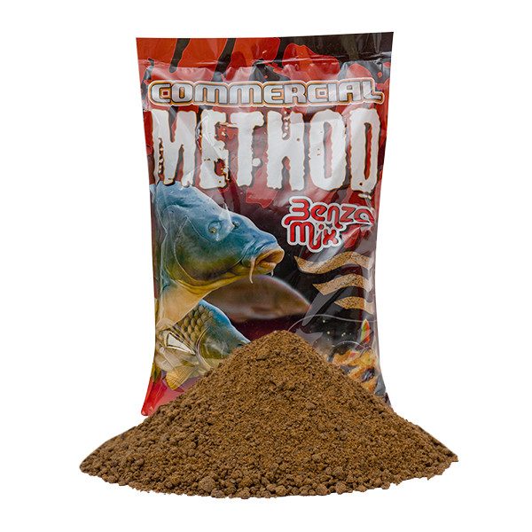Benzar Mix Commercial Groundbait And Pellet Scopex & Fish Dark Brown (800g)