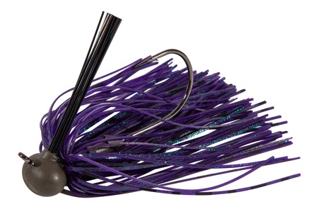 Ultimate Skirted Tungsten Football Jig 7g 1/0 - Dark