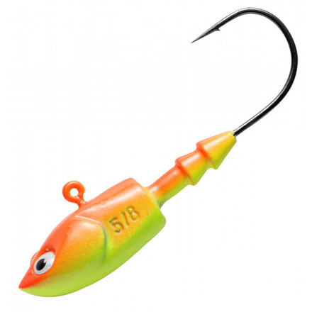 Berkley Deep Jig 21,0gr Head Fluo Orange/Yellow 3/0 (3 stuks)