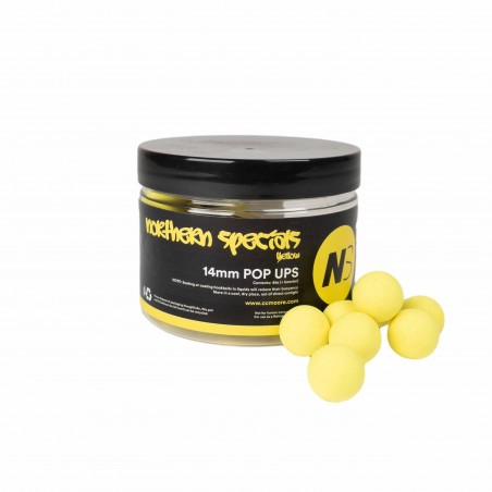 CC Moore NS1 Pop Ups Yellow 12mm (55 stuks)