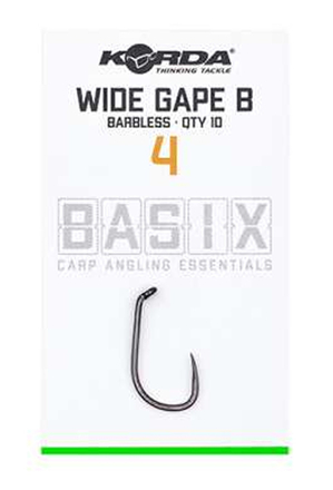 Korda Basix Wide Gape Barbless