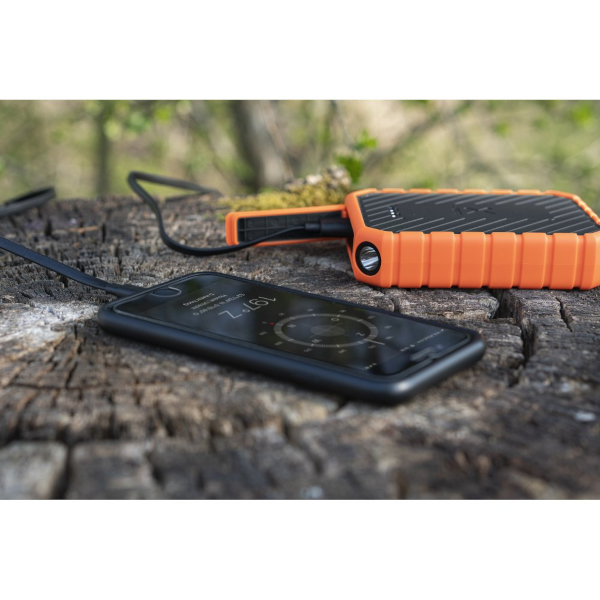 Xtorm SolarBooster Panel Black + Xtorm Rugged Power Bank