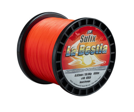 Sufix La Bestia Orange Monofilament Lijn 0.62mm (600m)