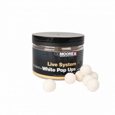 CC Moore Live System Pop Ups White 13-14mm (45 stuks)