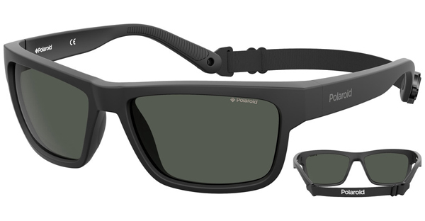 Polaroid PLD 7031/S Sport Floating Black Frame/Grey Glasses