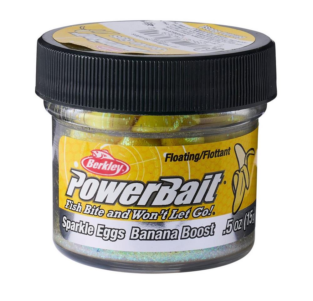 Berkley Sparkle Power Eggs Forel Aas (15g) - Fluorescent Yellow/Scales