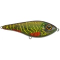 Strike Pro Buster Swim Jerkbait 13cm 66g - Green Motoroil Pike UV