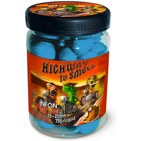 Ultimate Adventure Carp Box Deluxe - Radical Highway to Smell Pop Ups, Neon Blue