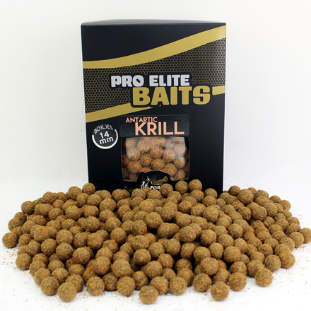 Pro Elite Baits Gold Boilies Antartic Krill 14mm (1kg)