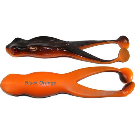 Tournament Baits Frog 7" 50g (2 pack) Black Orange