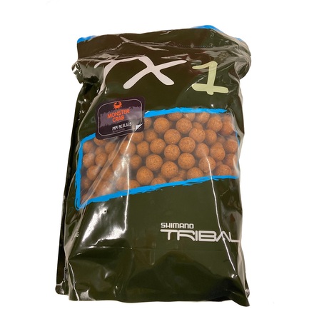 Shimano TX1 Boilies Monstercrab 15mm 1kg - 3 zakken voor de prijs van 2!