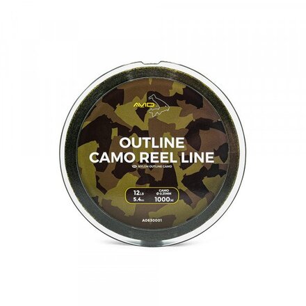 Avid Carp Outline Camo Reel Line